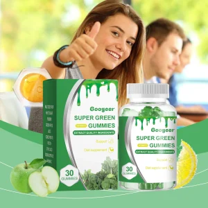 Googeer 30pcs Vitamin C Gummies Digestive Support Refresh