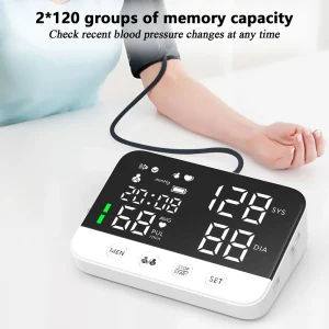 Blood Pressure Monitor Arm Cuff  BP Monitors Rechargeable