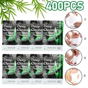 Detox Foot Patches Natural Herbal Body Cleansing Relieve Stress